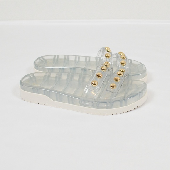 Marc Fisher Ltd Clear Jelly Platform Slide Sandal - Picture 5 of 10
